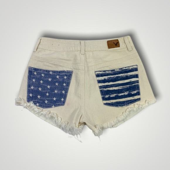 American Eagle Outfitters Pants - American Eagle Hi-Rise Festival Cut Off Shorts Size 0